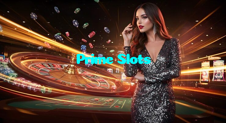 Prime Slots casino presented on mobile device in Pakistan with slots and live games
